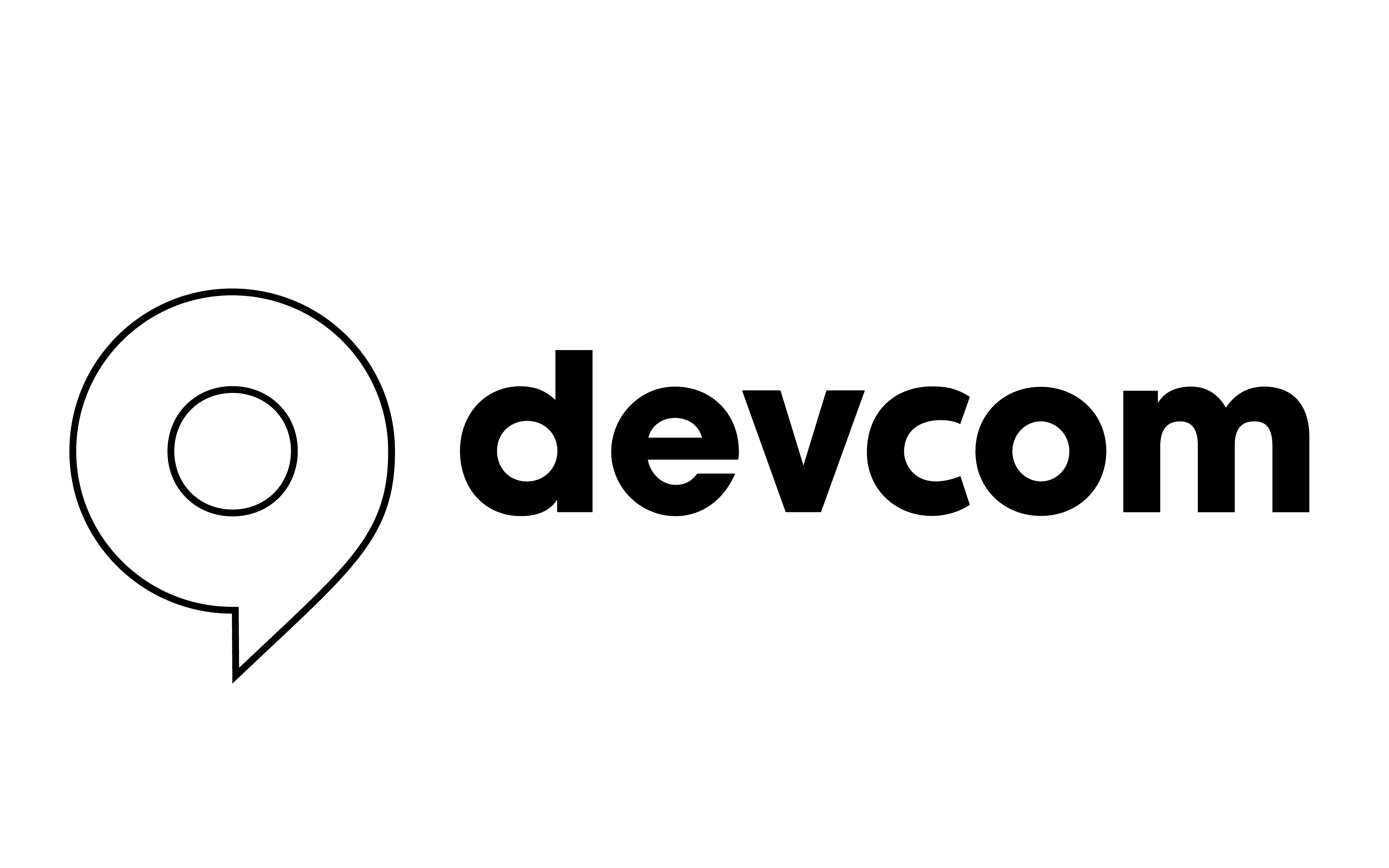 Das Logo von devcom